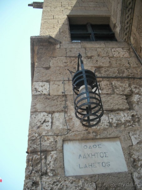 Каменные сказы родосской крепости