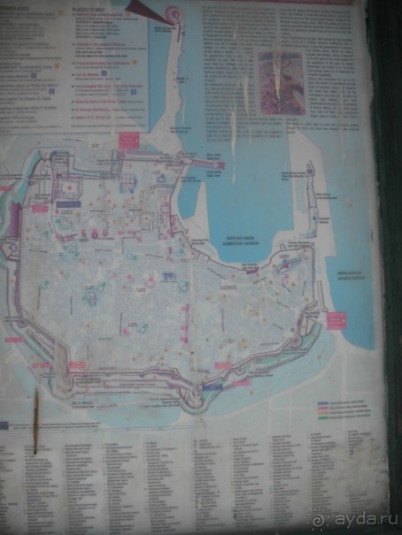 Каменные сказы родосской крепости