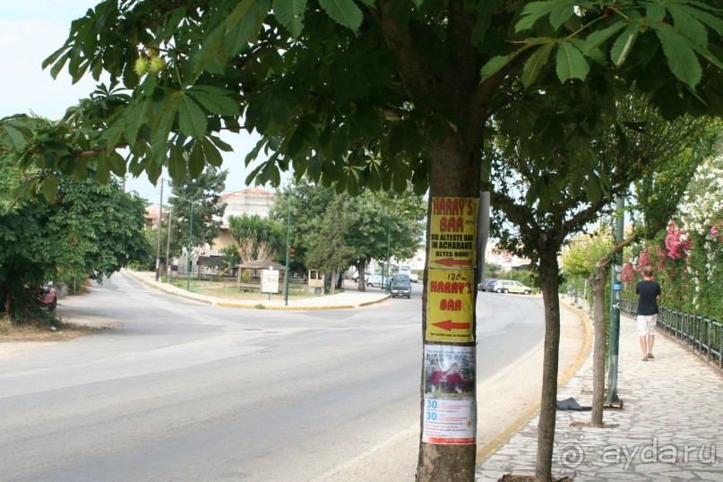 Поселок Ахарави на острове Корфу