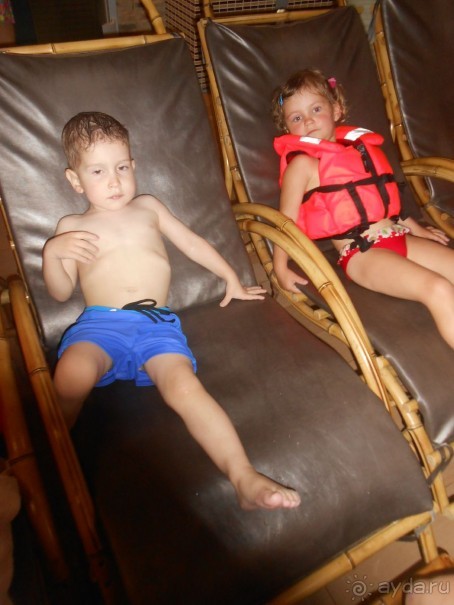 Впервые в аквапарке с детьми