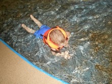 Впервые в аквапарке с детьми