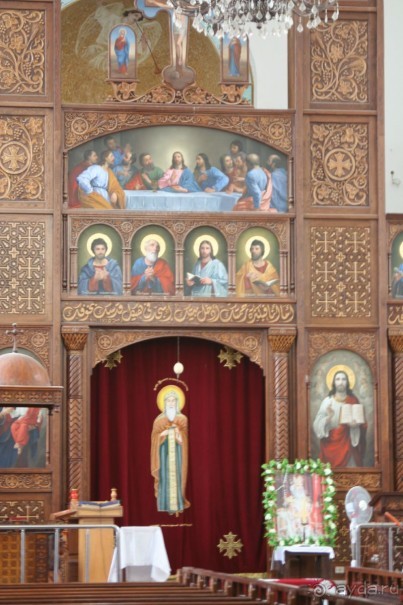 Фотообзор коптского храма в Хургаде Фотообзор коптского храма в Хургаде