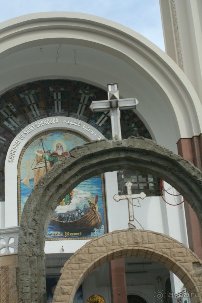 Фотообзор коптского храма в Хургаде