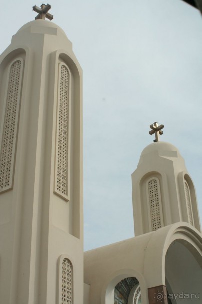 Фотообзор коптского храма в Хургаде