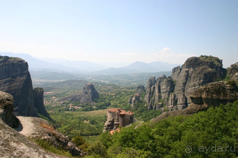 Каламбака и Метеоры.
