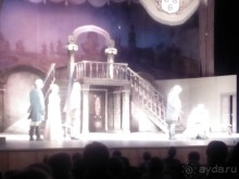 Спектакль "Недоросль" на сцене в ДК МАИ