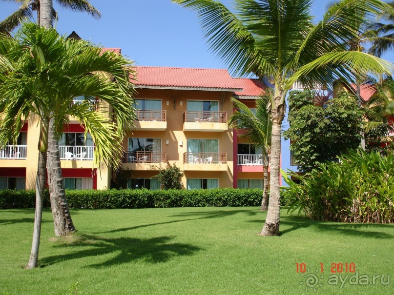 Один из корпусов отеля.