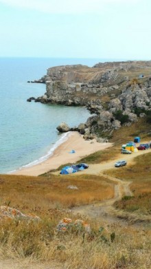 Керченский п-ов, парк Караларкский, Генеральские пляжи