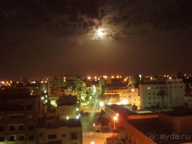 Вид на город ночью