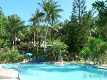 вид на бассейн