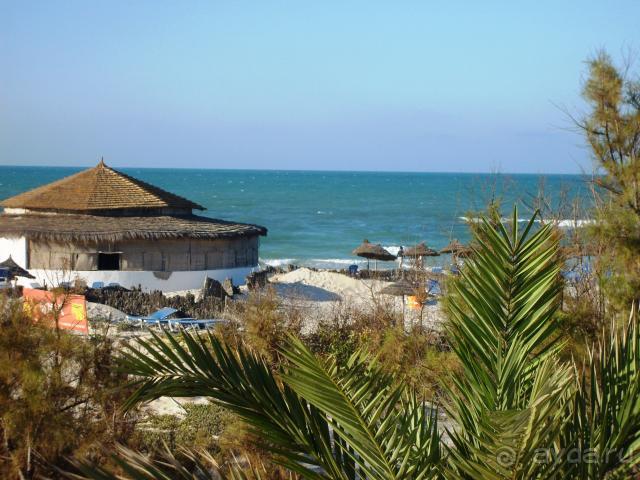 Вид на море с терассы бара