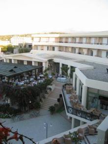 Вид на ресторан в отеле