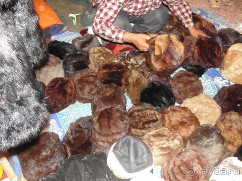 и даже шапки