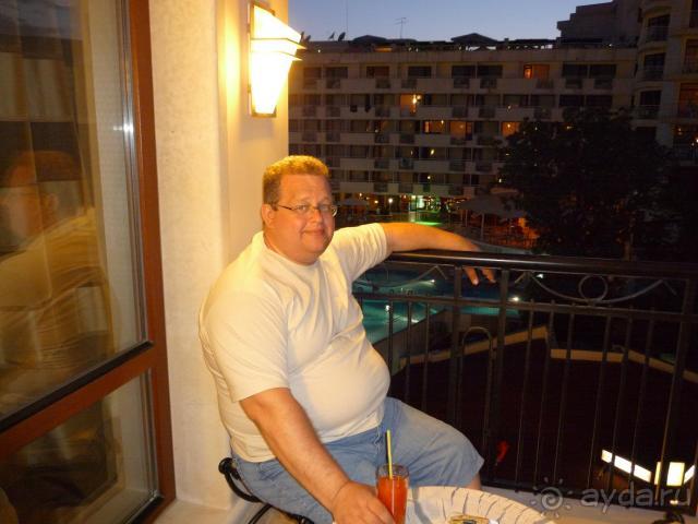 Вечер на балконе