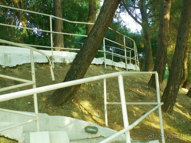 Дорога с пляжа