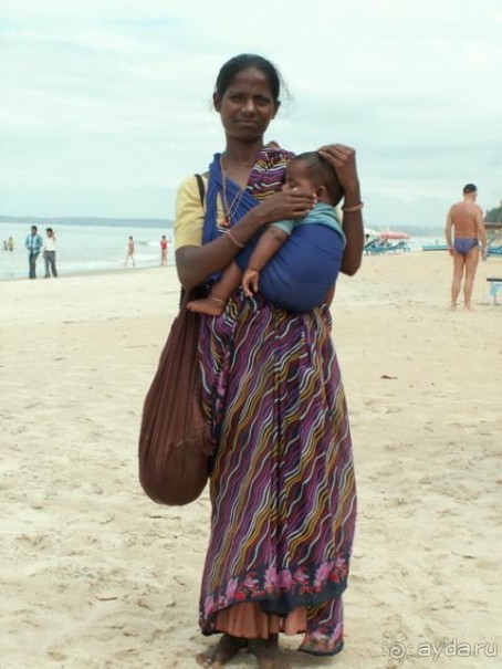 Просящая милостыню