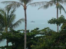 вид с балкона(номера супериор)