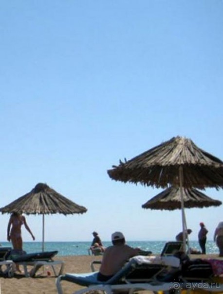 На пляже