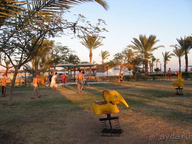 Детская и футбольная площадки