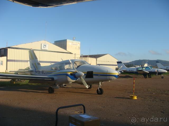 до пляжа доставят на самолёте