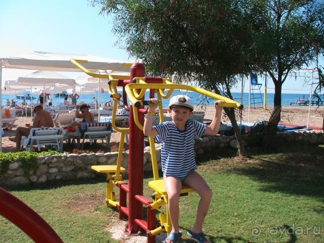 Тренажер на пляже