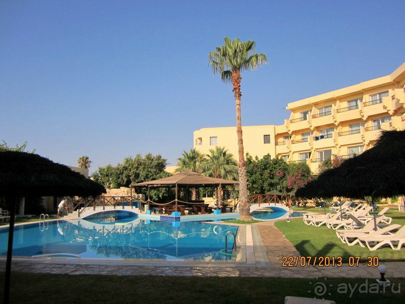 Внутренний дворик отеля