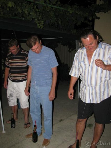 в пансионате танцы,игры