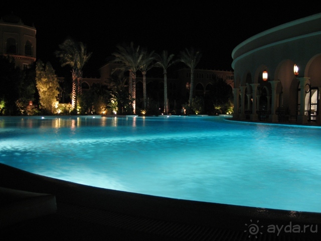 Grand Makadi и Makadi Palace ночью