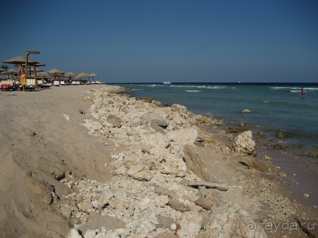 Береговая линия, пляж GrandMakadi и MakadiPalace