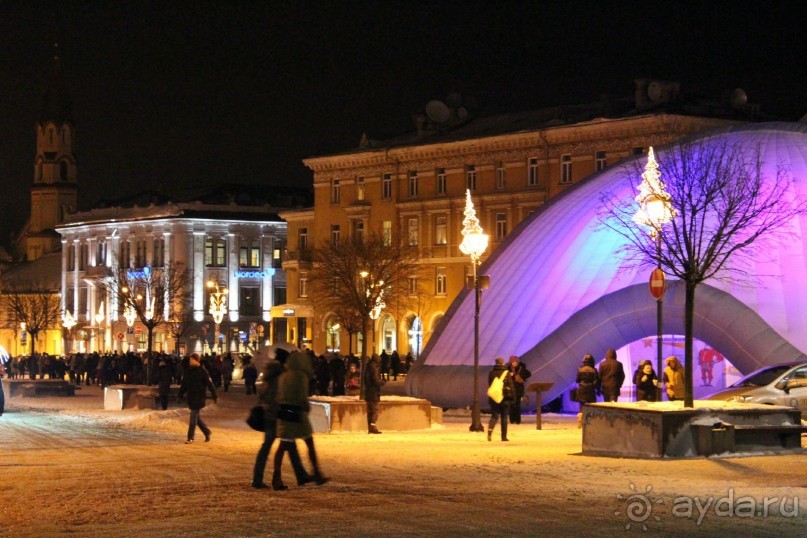 Рождественский Вильнюс.