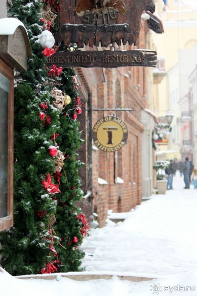 Рождественский Вильнюс.