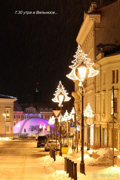 Рождественский Вильнюс.