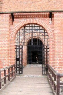 Ворота Трокайского замка.