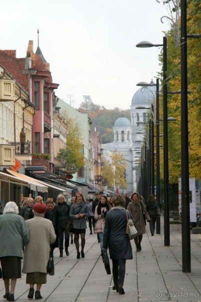 Главный проспект Каунаса...