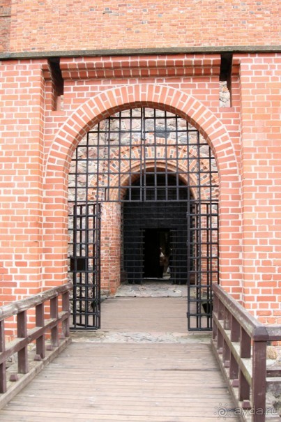 Ворота Трокайского замка.