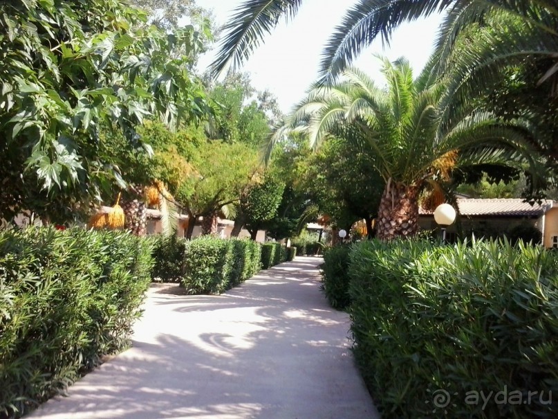 зеленый большой отель клубного типа