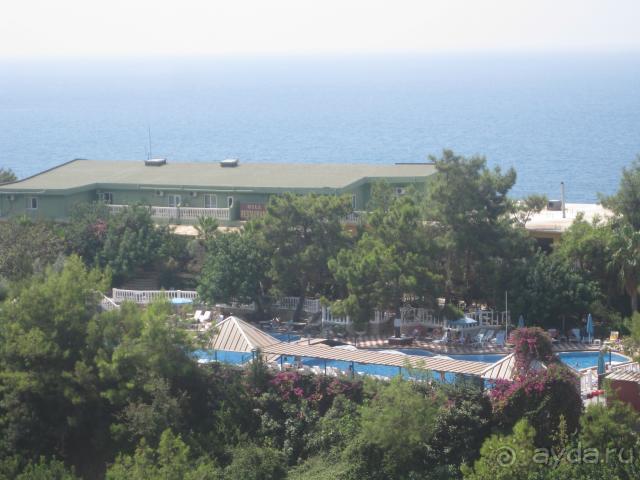 вид с верхнего бассейна