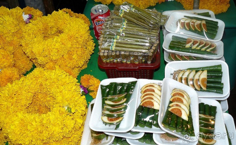 Бангкок . Рынок цветов