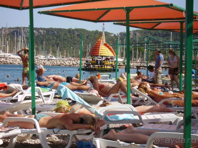 Вид на пляже