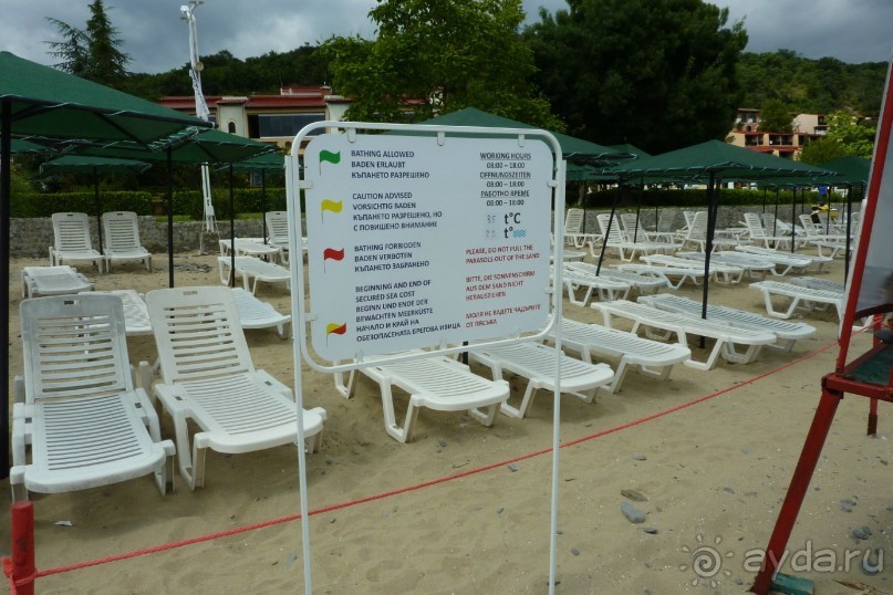 Информационные щит на котором пару лет никто не меняет показатели температуры воздуха и воды!!!