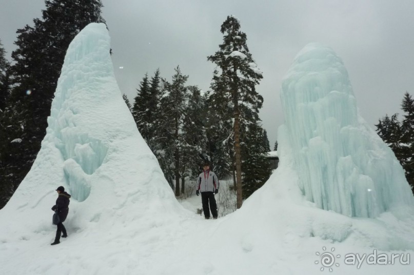 Достопримечательность Боровца - незамерзающий фонтан