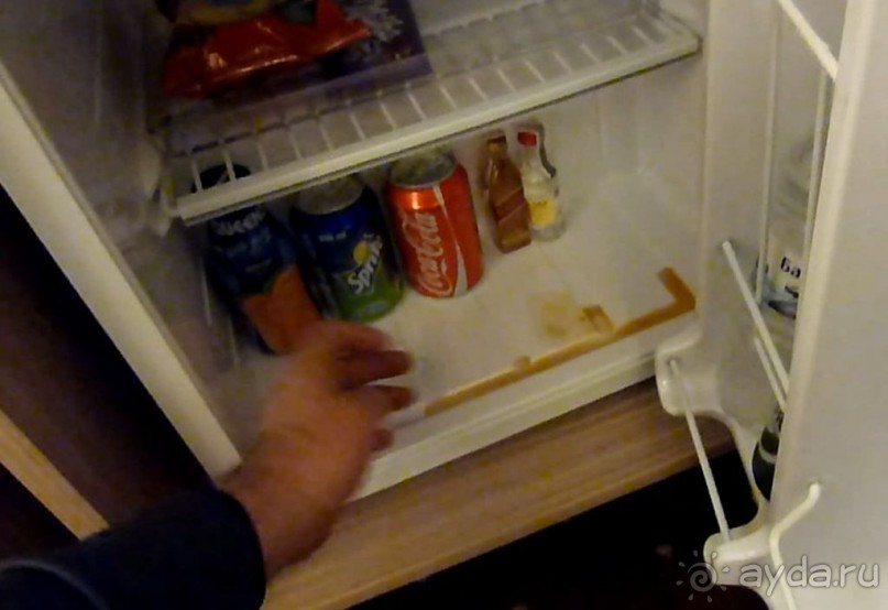 Обнаружена Размерзшаяся бутылка пива при поселении...