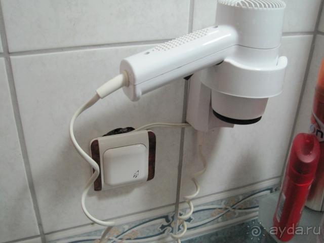 Фен из дырки в стене, отель Sefik Bey