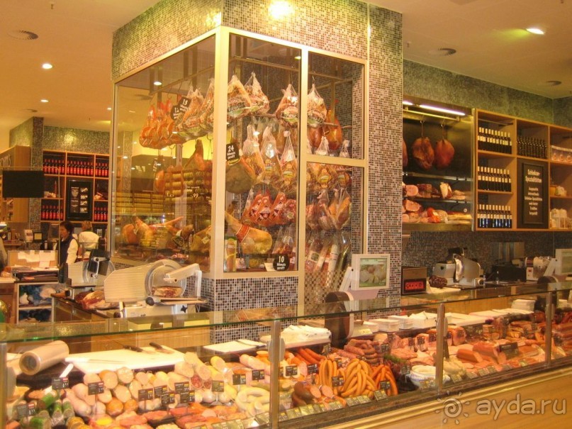 Обычный колбасный отдел для Берлина