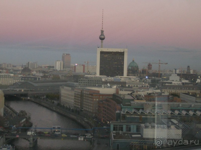 Вид на город с Рейхстага