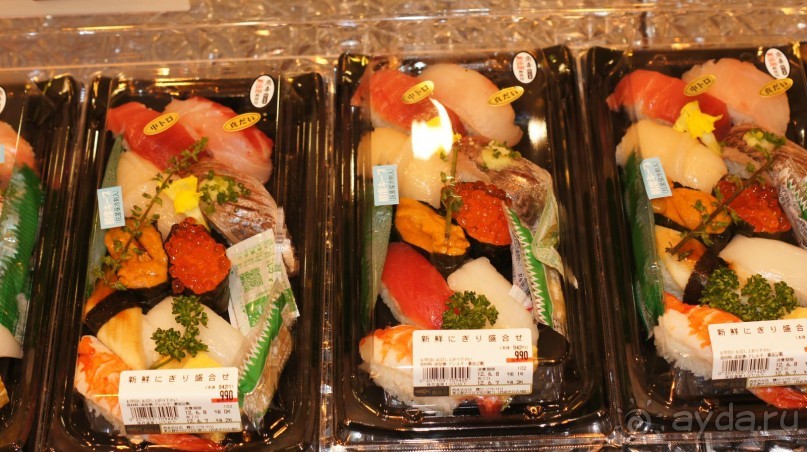 Суси из супермаркета