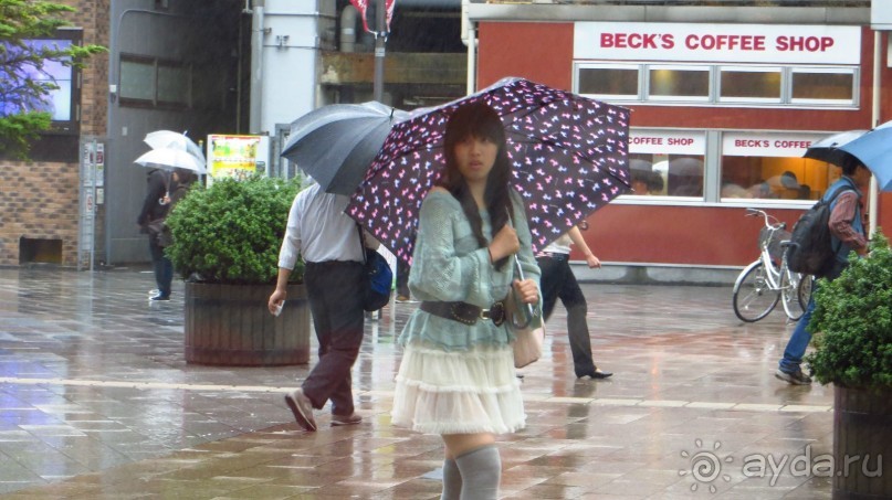Дождь в Токио
