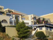 вид на отель с моря