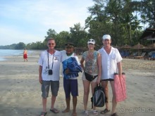 Сементей ведет нас на рыбалку