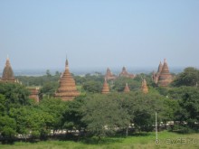 Типичный пейзаж Багана